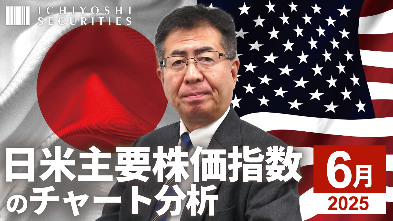日米主要株価指数のチャート分析