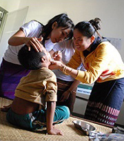 ラオス小児医療プロジェクトイメージ